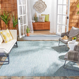 Safavieh Courtyard 8022 PowerLoomed 85.4% Polypropylene/10.4% Polyester/4.2% Latex Indoor/Outdoor Rug CY8022-37121-8SQ