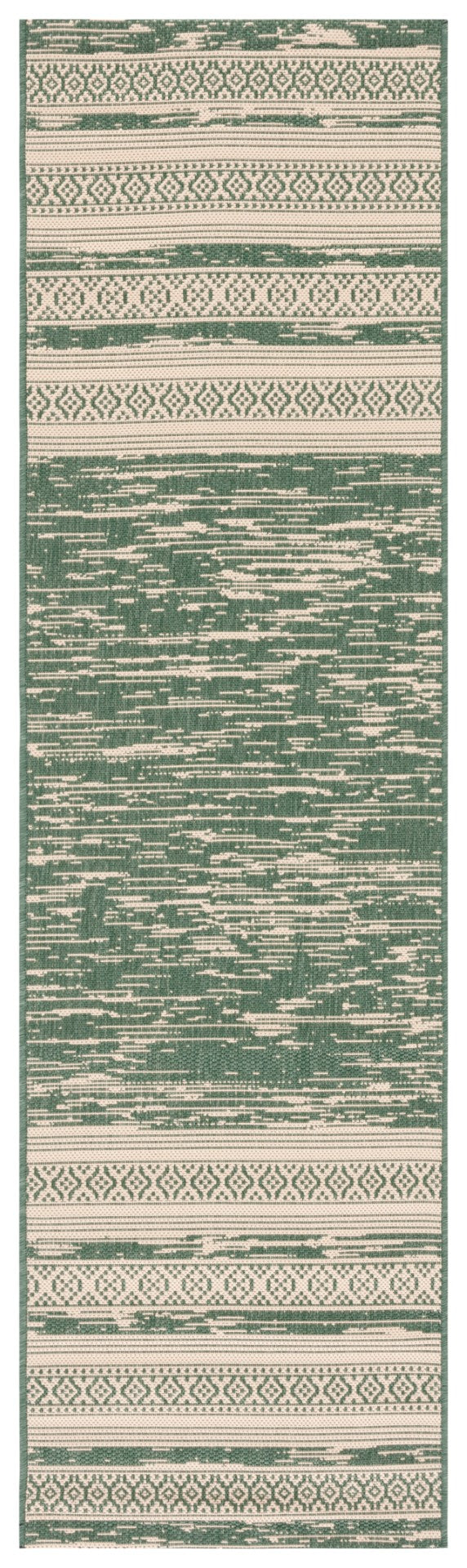 Safavieh Santorini Beach 1 PowerLoomed 85.4% Polypropylene/10.4% Polyester/4.2% Latex Indoor/Outdoor Rug CY8061-32221-9