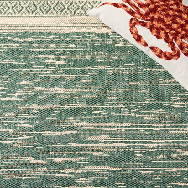 Safavieh Santorini Beach 1 PowerLoomed 85.4% Polypropylene/10.4% Polyester/4.2% Latex Indoor/Outdoor Rug CY8061-32221-9