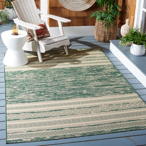 Safavieh Santorini Beach 1 PowerLoomed 85.4% Polypropylene/10.4% Polyester/4.2% Latex Indoor/Outdoor Rug CY8061-32221-9