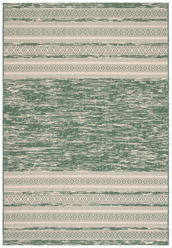 Safavieh Santorini Beach 1 PowerLoomed 85.4% Polypropylene/10.4% Polyester/4.2% Latex Indoor/Outdoor Rug CY8061-32221-9
