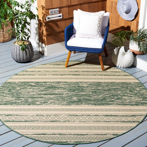Safavieh Santorini Beach 1 PowerLoomed 85.4% Polypropylene/10.4% Polyester/4.2% Latex Indoor/Outdoor Rug CY8061-32221-9