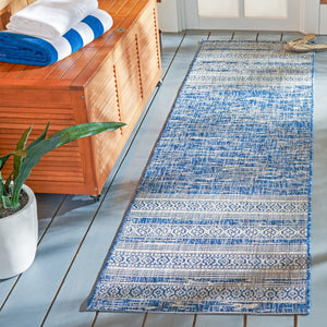 Safavieh Santorini Beach 1 Power Loomed 85.4% Polypropylene/10.4% Polyester/4.2% Latex Indoor/Outdoor Rug CY8061-36821-9