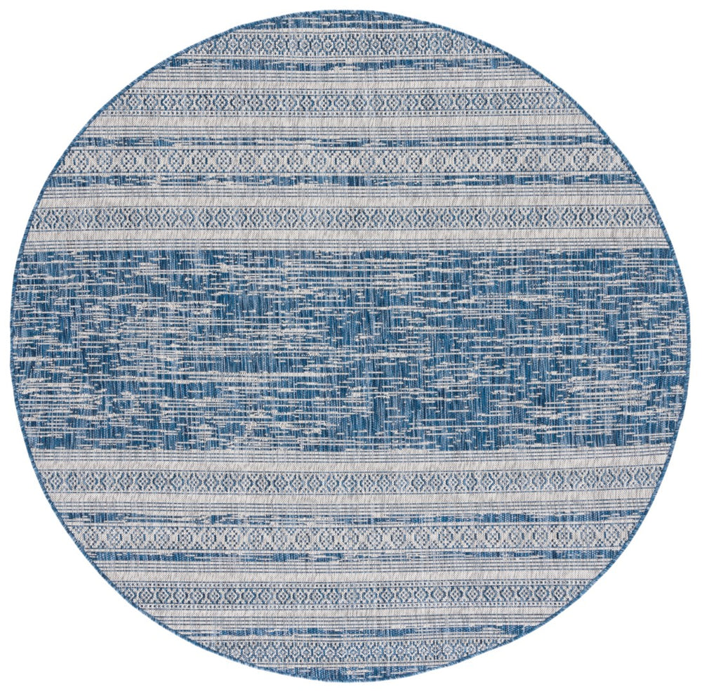 Safavieh Santorini Beach 1 Power Loomed 85.4% Polypropylene/10.4% Polyester/4.2% Latex Outdoor Rug CY8061-36821-4