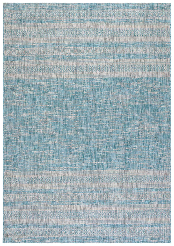 Safavieh Santorini Beach 1 Power Loomed 85.4% Polypropylene/10.4% Polyester/4.2% Latex Indoor/Outdoor Rug CY8061-37121-9