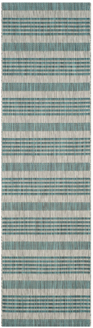 Safavieh Courtyard 8062 Power Loomed 85.4% Polypropylene/10.4% Polyester/4.2% Latex Outdoor Rug CY8062-37212-4