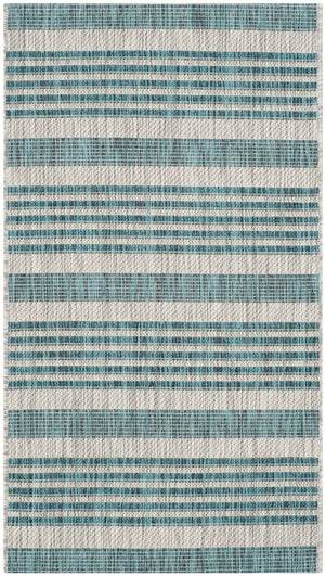 Safavieh Courtyard 8062 Power Loomed 85.4% Polypropylene/10.4% Polyester/4.2% Latex Outdoor Rug CY8062-37212-4