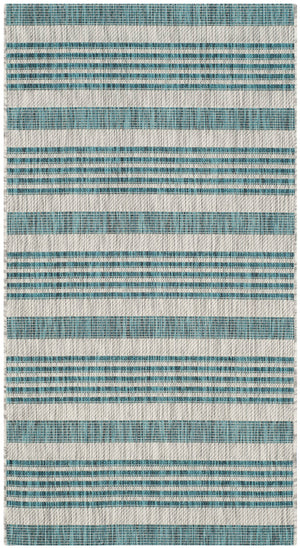 Safavieh Courtyard 8062 Power Loomed 85.4% Polypropylene/10.4% Polyester/4.2% Latex Outdoor Rug CY8062-37212-4