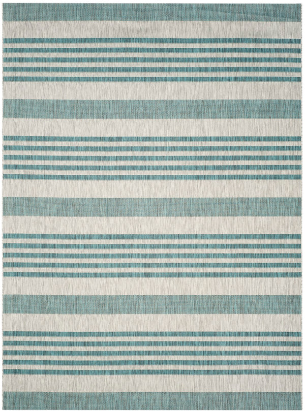 Safavieh Courtyard 8062 Power Loomed 85.4% Polypropylene/10.4% Polyester/4.2% Latex Outdoor Rug CY8062-37212-4