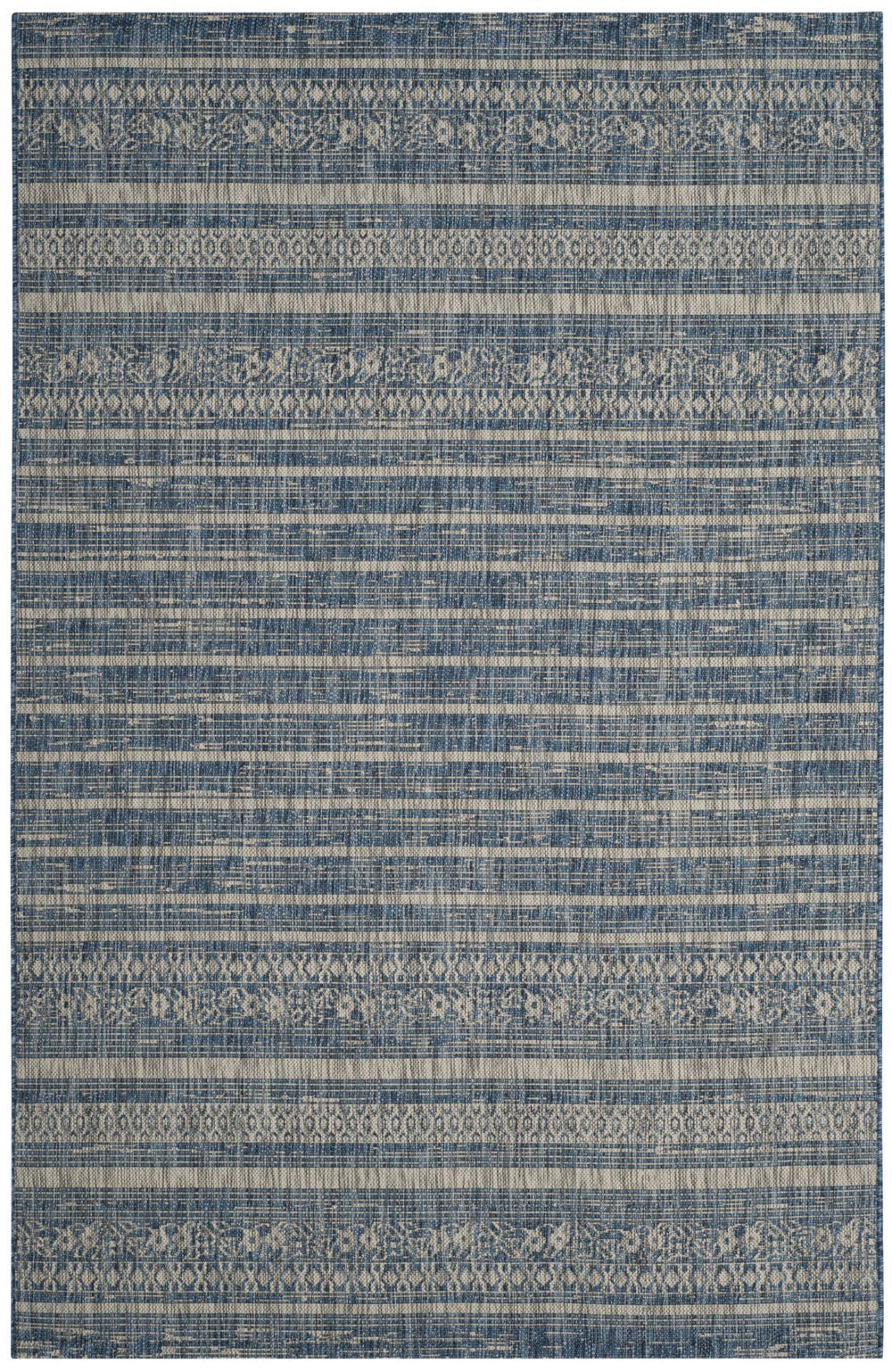 Safavieh Courtyard 8069 Power Loomed 85.4% Polypropylene/10.4% Polyester/4.2% Latex Outdoor Rug CY8069-36821-5