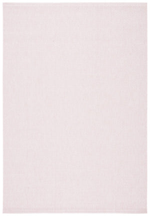 Courtyard 8000 Indoor/Outdoor Power Loomed 85.4% Polypropylene, 10.4% Polyester, 4.2% Latex Rug Pink / Ivory
