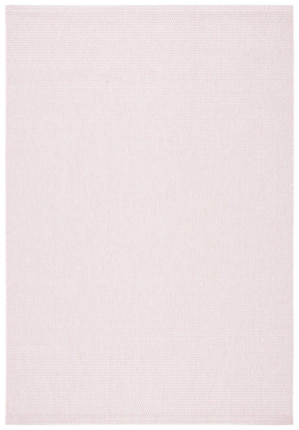 Courtyard 8000 Indoor/Outdoor Power Loomed 85.4% Polypropylene, 10.4% Polyester, 4.2% Latex Rug Pink / Ivory