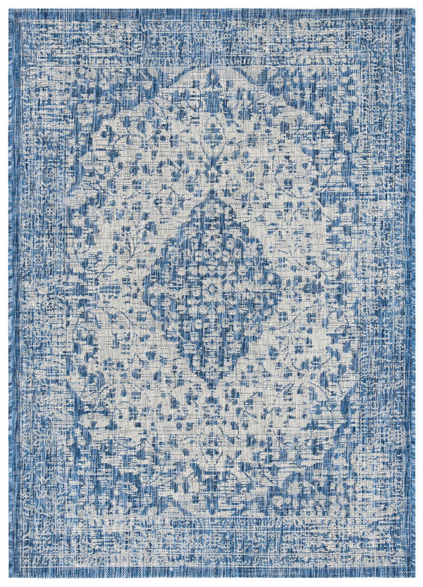 Safavieh Courtyard 8720 Power Loomed 85.4% Polypropylene/10.4% Polyester/4.2% Latex Outdoor Rug CY8720-36812-4