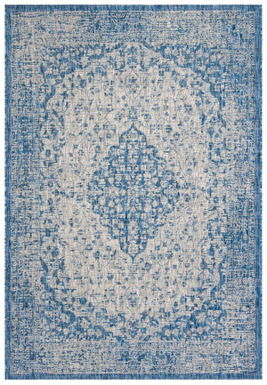 Safavieh Courtyard 8720 Power Loomed 85.4% Polypropylene/10.4% Polyester/4.2% Latex Outdoor Rug CY8720-36812-5
