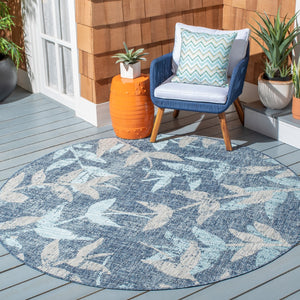 Safavieh Courtyard Power Loomed 85.4% Polypropylene/10.4% Polyester/4.2% Latex Outdoor Rug CY8841-36821-9