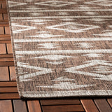 Safavieh Courtyard 8863 Power Loomed 85.4% Polypropylene/10.4% Polyester/4.2% Latex Outdoor Rug CY8863-36321-5