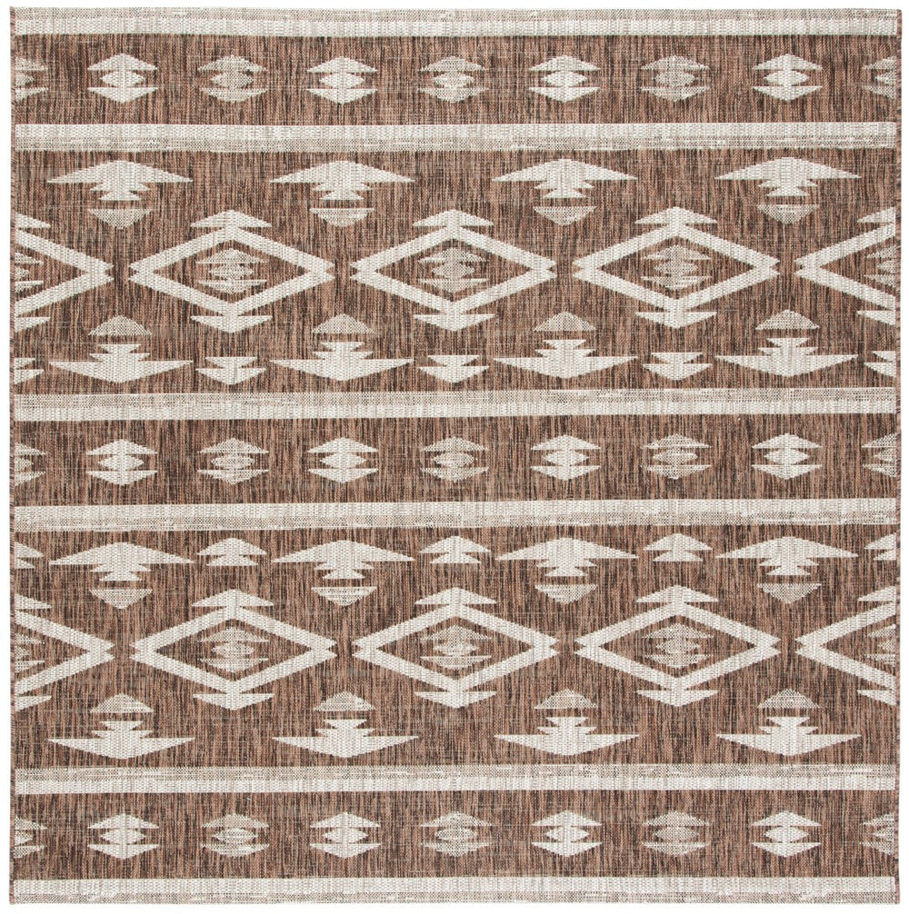 Safavieh Courtyard 8863 Power Loomed 85.4% Polypropylene/10.4% Polyester/4.2% Latex Outdoor Rug CY8863-36321-7SQ