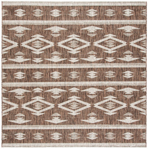 Safavieh Courtyard 8863 Power Loomed 85.4% Polypropylene/10.4% Polyester/4.2% Latex Outdoor Rug CY8863-36321-7SQ
