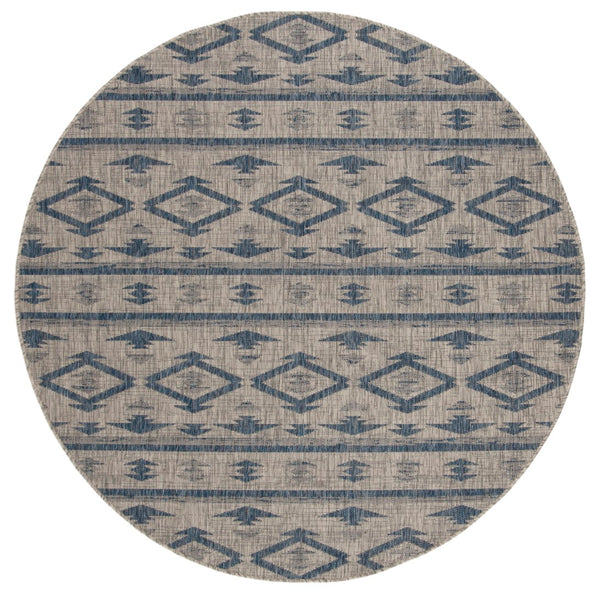 Safavieh Courtyard 8863 Power Loomed 85.4% Polypropylene/10.4% Polyester/4.2% Latex Indoor/Outdoor Rug CY8863-36812-810
