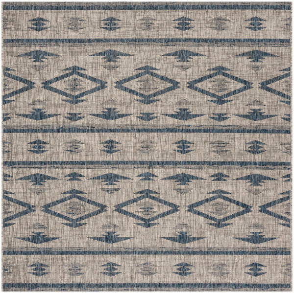 Safavieh Courtyard 8863 Power Loomed 85.4% Polypropylene/10.4% Polyester/4.2% Latex Outdoor Rug CY8863-36812-3