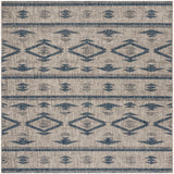 Safavieh Courtyard 8863 Power Loomed 85.4% Polypropylene/10.4% Polyester/4.2% Latex Outdoor Rug CY8863-36812-3