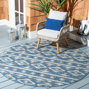 Safavieh Courtyard 8863 Power Loomed 85.4% Polypropylene/10.4% Polyester/4.2% Latex Outdoor Rug CY8863-36821-7R