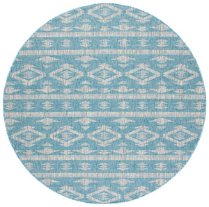Safavieh Courtyard 8863 Power Loomed 85.4% Polypropylene/10.4% Polyester/4.2% Latex Outdoor Rug CY8863-37121-7R