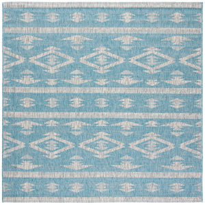 Safavieh Courtyard 8863 Power Loomed 85.4% Polypropylene/10.4% Polyester/4.2% Latex Outdoor Rug CY8863-37121-7SQ