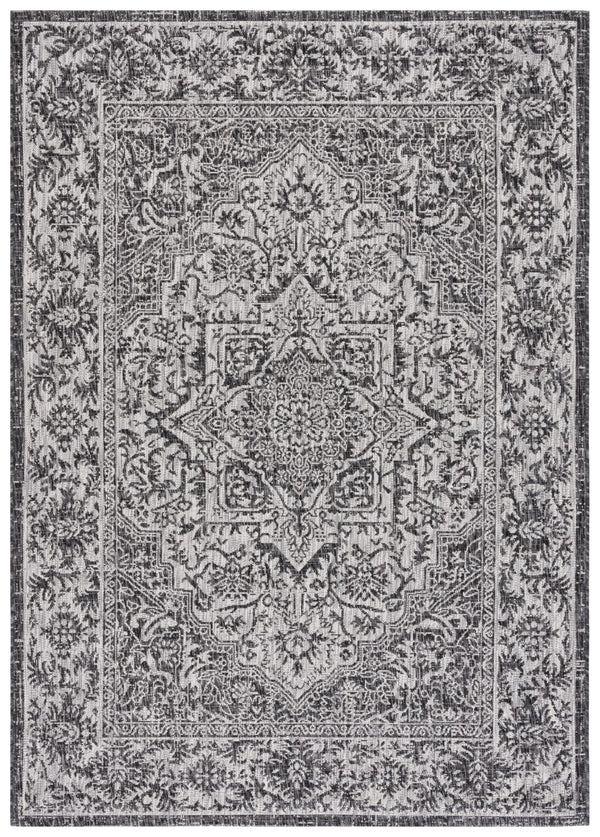 Safavieh Courtyard 8863 Power Loomed 85.4% Polypropylene/10.4% Polyester/4.2% Latex Outdoor Rug CY8863-37621-5