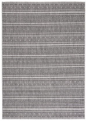 Safavieh Courtyard Power Loomed 85.4% Polypropylene/10.4% Polyester/4.2% Latex Indoor/Outdoor Rug CY8866-37612-5SQ