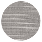 Safavieh Courtyard Power Loomed 85.4% Polypropylene/10.4% Polyester/4.2% Latex Indoor/Outdoor Rug CY8866-37612-5SQ