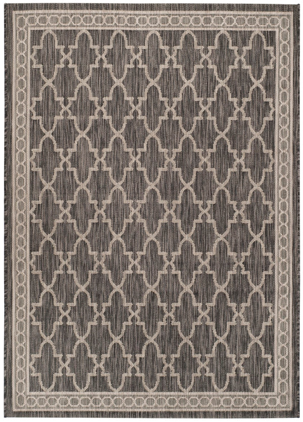 Safavieh Courtyard 8871 Power Loomed 85.4% Polypropylene/10.4% Polyester/4.2% Latex Outdoor Rug CY8871-36621-4