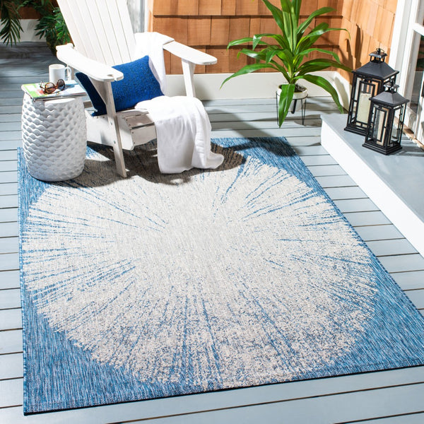 Safavieh Courtyard 8893 Power Loomed 85.4% Polypropylene/10.4% Polyester/4.2% Latex Indoor/Outdoor Rug CY8893-36821-810