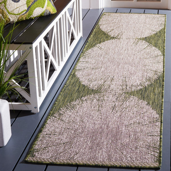 Safavieh Courtyard 8893 PowerLoomed 85.4% Polypropylene/10.4% Polyester/4.2% Latex Indoor/Outdoor Rug CY8893-37921-9