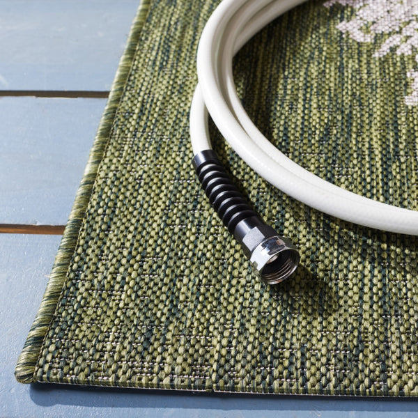 Safavieh Courtyard 8893 PowerLoomed 85.4% Polypropylene/10.4% Polyester/4.2% Latex Indoor/Outdoor Rug CY8893-37921-9