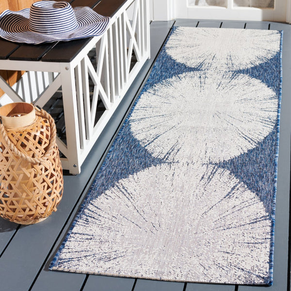 Safavieh Courtyard 8893 PowerLoomed 85.4% Polypropylene/10.4% Polyester/4.2% Latex Indoor/Outdoor Rug CY8893-53421-9