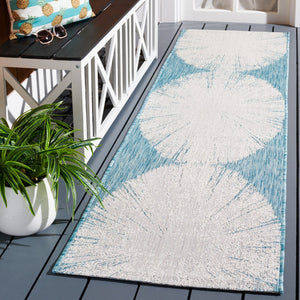 Safavieh Courtyard 8893 PowerLoomed 85.4% Polypropylene/10.4% Polyester/4.2% Latex Indoor/Outdoor Rug CY8893-53621-9