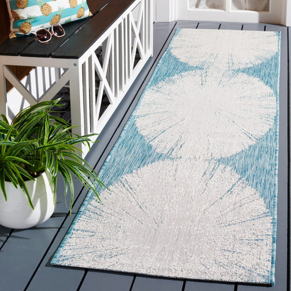Safavieh Courtyard 8893 PowerLoomed 85.4% Polypropylene/10.4% Polyester/4.2% Latex Indoor/Outdoor Rug CY8893-53621-9