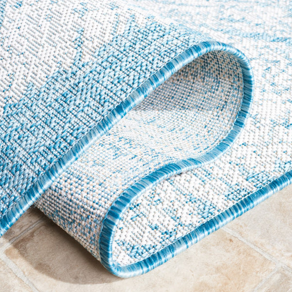 Safavieh Courtyard 8893 PowerLoomed 85.4% Polypropylene/10.4% Polyester/4.2% Latex Indoor/Outdoor Rug CY8893-53621-9