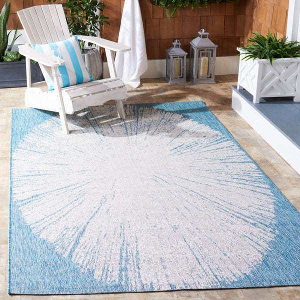 Safavieh Courtyard 8893 PowerLoomed 85.4% Polypropylene/10.4% Polyester/4.2% Latex Indoor/Outdoor Rug CY8893-53621-9