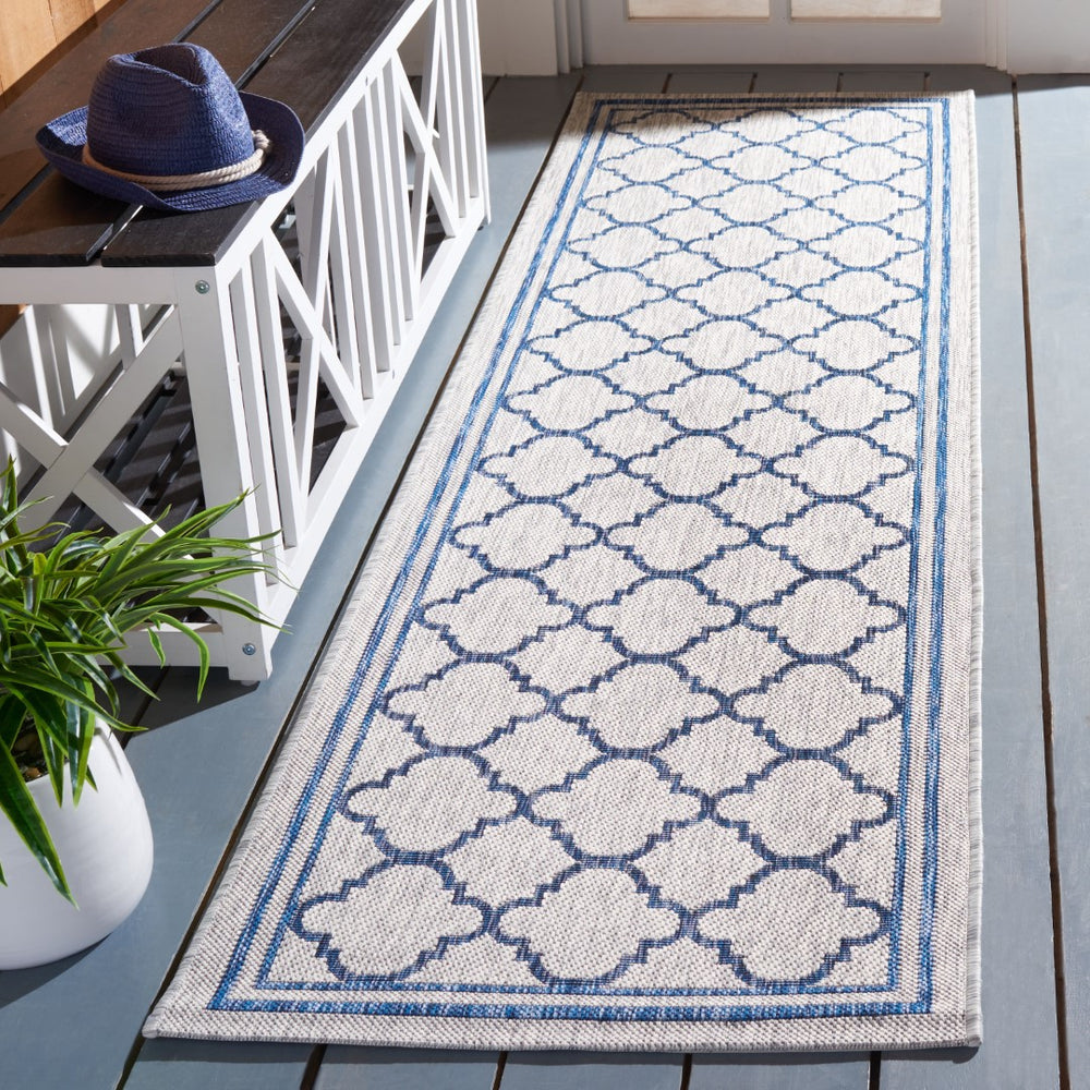 Safavieh Courtyard 8918 PowerLoomed 85.4% Polypropylene/10.4% Polyester/4.2% Latex Indoor/Outdoor Rug CY8918-36812-9