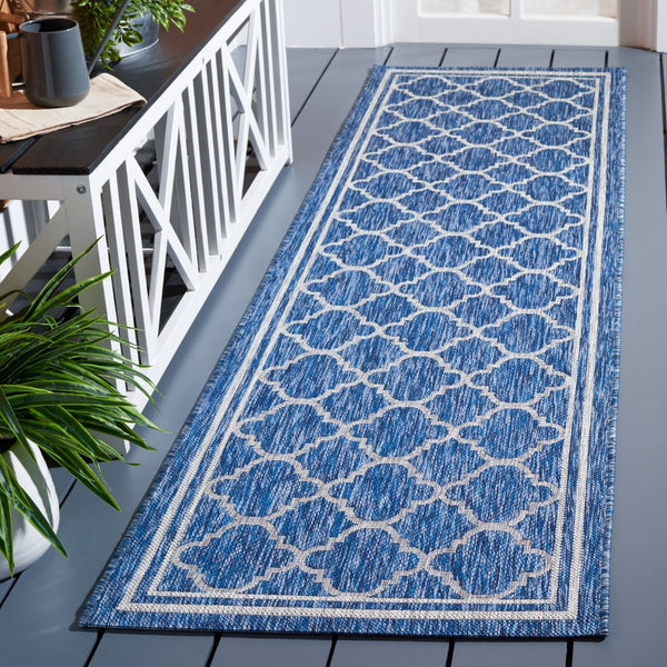 Safavieh Courtyard 8918 PowerLoomed 85.4% Polypropylene/10.4% Polyester/4.2% Latex Indoor/Outdoor Rug CY8918-36821-9