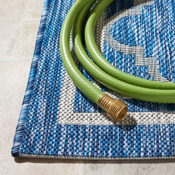 Safavieh Courtyard 8918 PowerLoomed 85.4% Polypropylene/10.4% Polyester/4.2% Latex Indoor/Outdoor Rug CY8918-36821-9