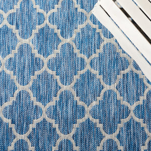 Safavieh Courtyard 8918 PowerLoomed 85.4% Polypropylene/10.4% Polyester/4.2% Latex Indoor/Outdoor Rug CY8918-36821-9