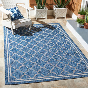 Safavieh Courtyard 8918 PowerLoomed 85.4% Polypropylene/10.4% Polyester/4.2% Latex Indoor/Outdoor Rug CY8918-36821-9