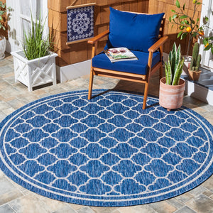 Safavieh Courtyard 8918 PowerLoomed 85.4% Polypropylene/10.4% Polyester/4.2% Latex Indoor/Outdoor Rug CY8918-36821-9
