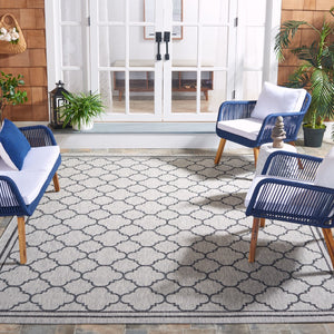 Safavieh Courtyard 8918 PowerLoomed 85.4% Polypropylene/10.4% Polyester/4.2% Latex Indoor/Outdoor Rug CY8918-37612-9