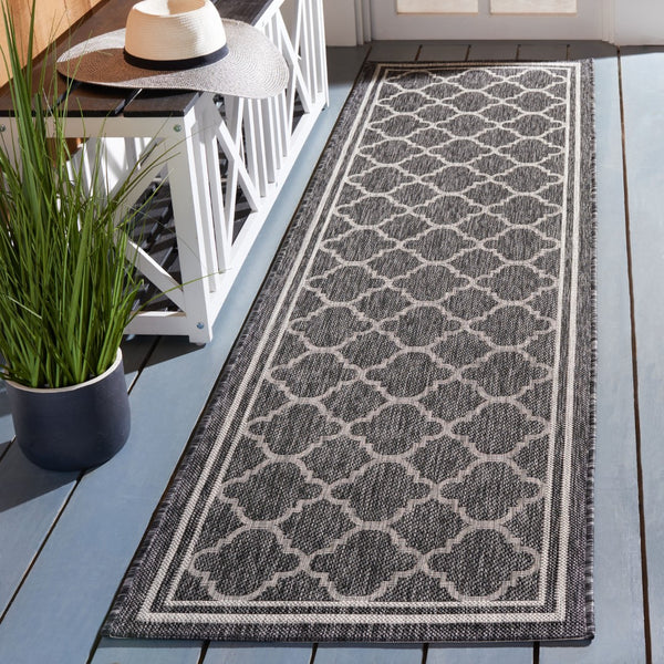 Safavieh Courtyard 8918 PowerLoomed 85.4% Polypropylene/10.4% Polyester/4.2% Latex Indoor/Outdoor Rug CY8918-37621-9