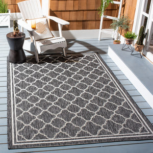 Safavieh Courtyard 8918 PowerLoomed 85.4% Polypropylene/10.4% Polyester/4.2% Latex Indoor/Outdoor Rug CY8918-37621-9