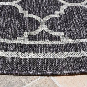 Safavieh Courtyard 8918 PowerLoomed 85.4% Polypropylene/10.4% Polyester/4.2% Latex Indoor/Outdoor Rug CY8918-37621-9